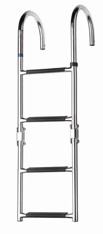 Swim ladder, SS316, 4 steps