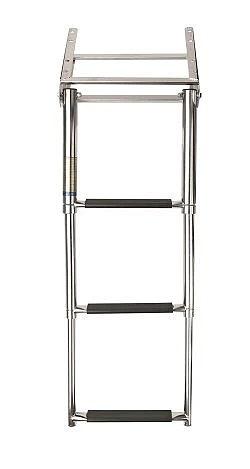 Swim ladder, SS316, 3 steps
