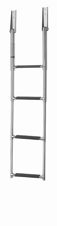 Swim ladder, SS316, 4 steps