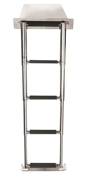 Swim ladder, SS316, 4 steps