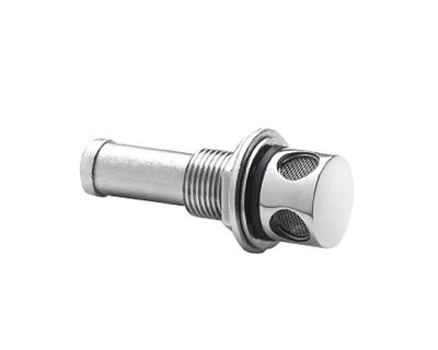 Air-vent nipple S/S 316 for hose Ø 16 mm straight thumbnail 1