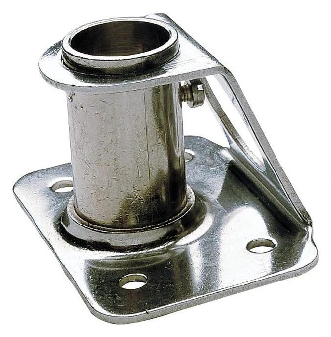 Stanchion socket, straight