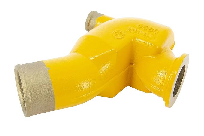 Exhaust injection elbow