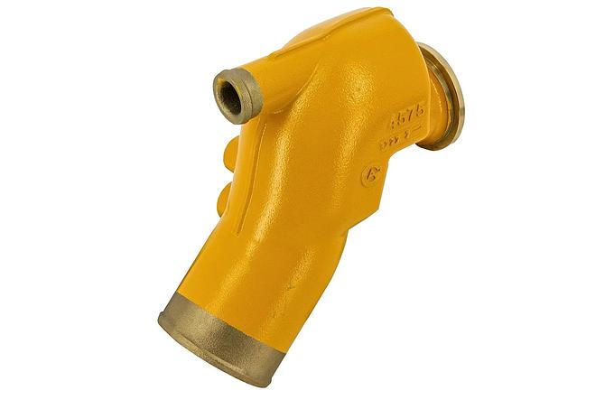 Exhaust injection elbow