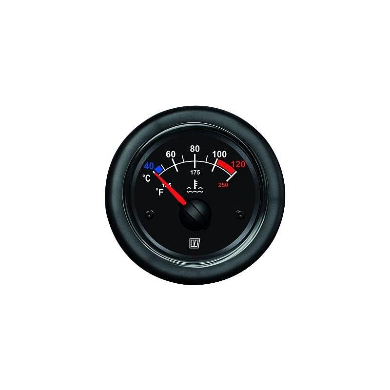 Cool water temperature gauge