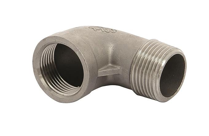 Elbow 90⁰, stainless steel, male - female G1 3/4''