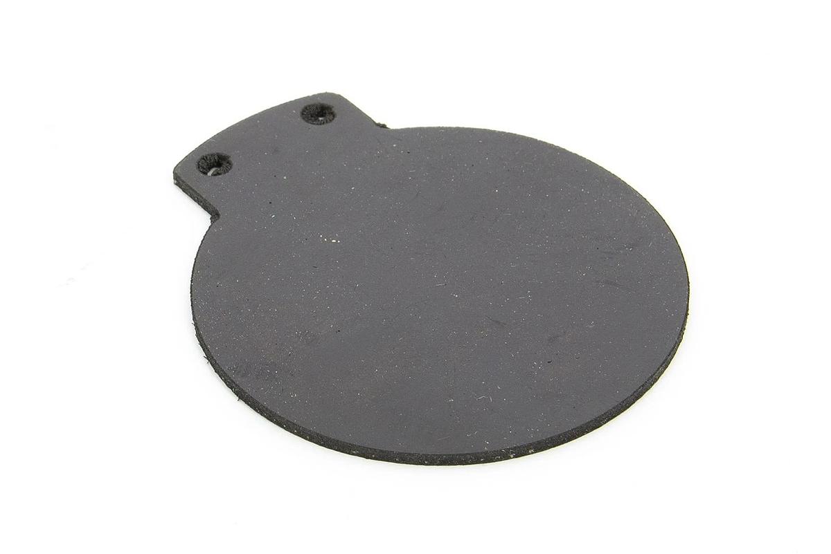 Rubber non return-flap