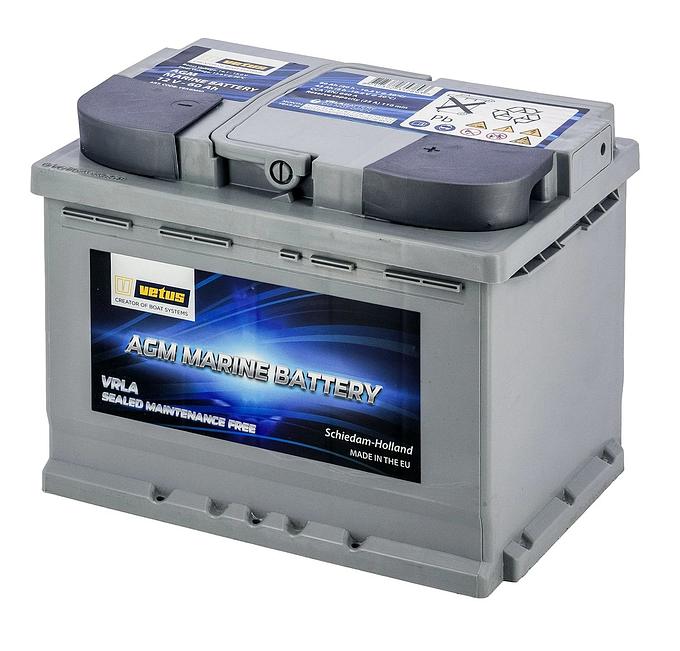 VETUS AGM power battery, 60Ah