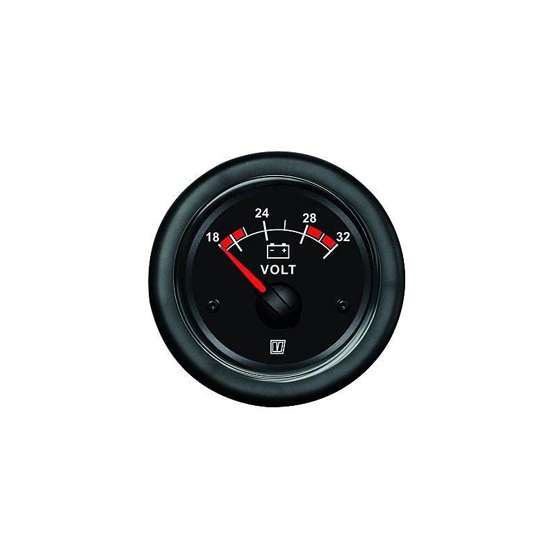 Voltmeter gauge 24 V