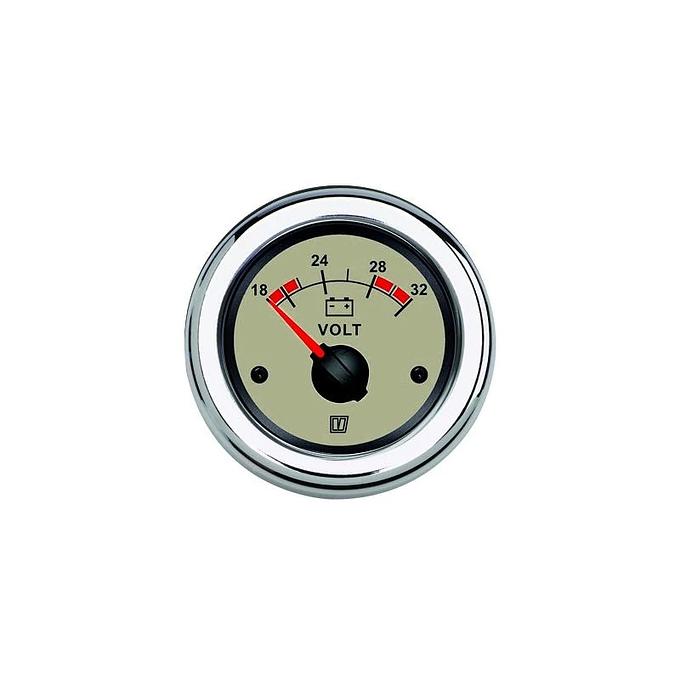 Voltmeter gauge 24 V
