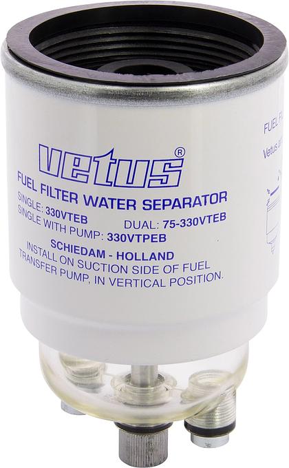 Spin-on filter, 10-micron, Max. 190l/h