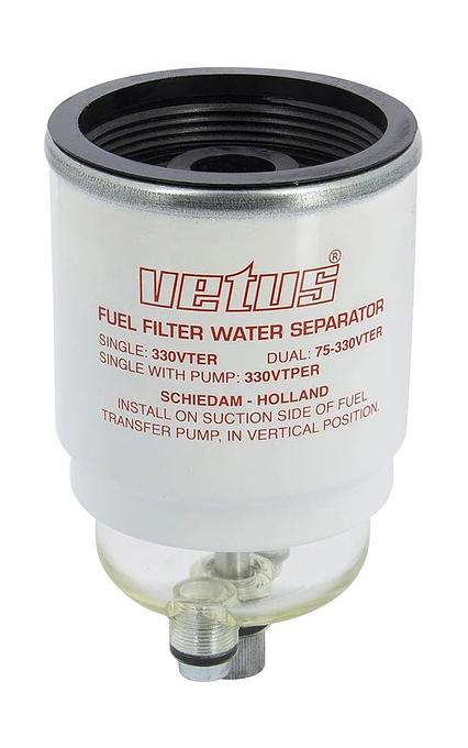 Spin-on filter, 30-micron, Max. 460l/h