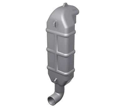 VETUS plastic gooseneck type LT40, 40mm thumbnail 1