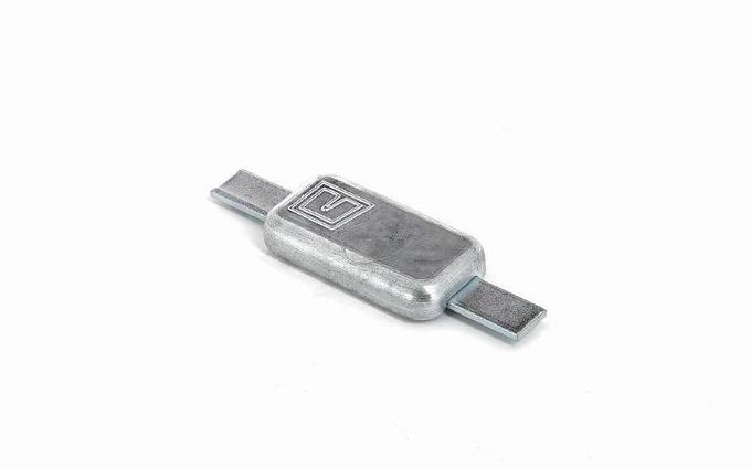Weld-on hull anode, zinc, 0,68 kg