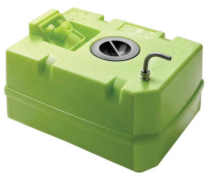 VETUS plastic water tank, 80lt, including connections and inspection Lid