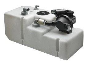 Waste water tank system 42lt, includes 12V pump & sensor