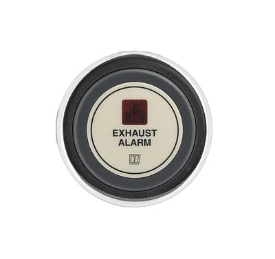 VETUS exhaust temperature alarm, white, 12V, cut-out size 52mm thumbnail 1