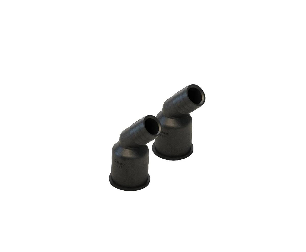 Plastic hose connector