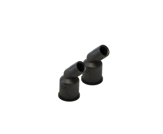 Plastic hose connector