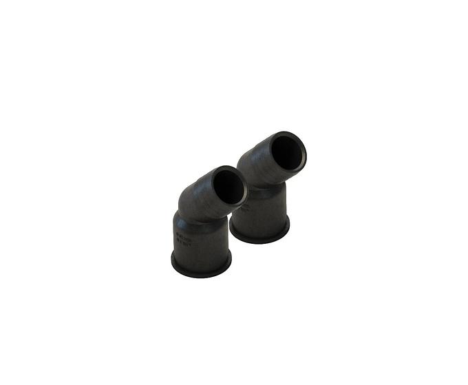 Plastic hose connector