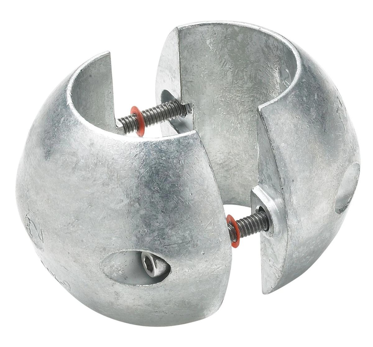 Zinc anode, Ø 50 mm, for shaft mounting
