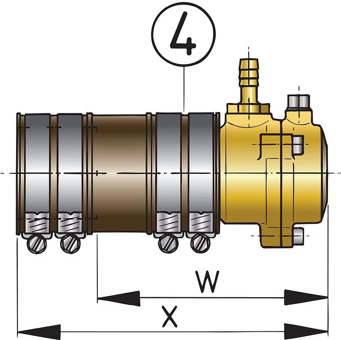 25mm self-aligning inner bearing
