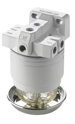 VETUS petrol water separator/fuel filter, complete, 10 micron thumbnail 1