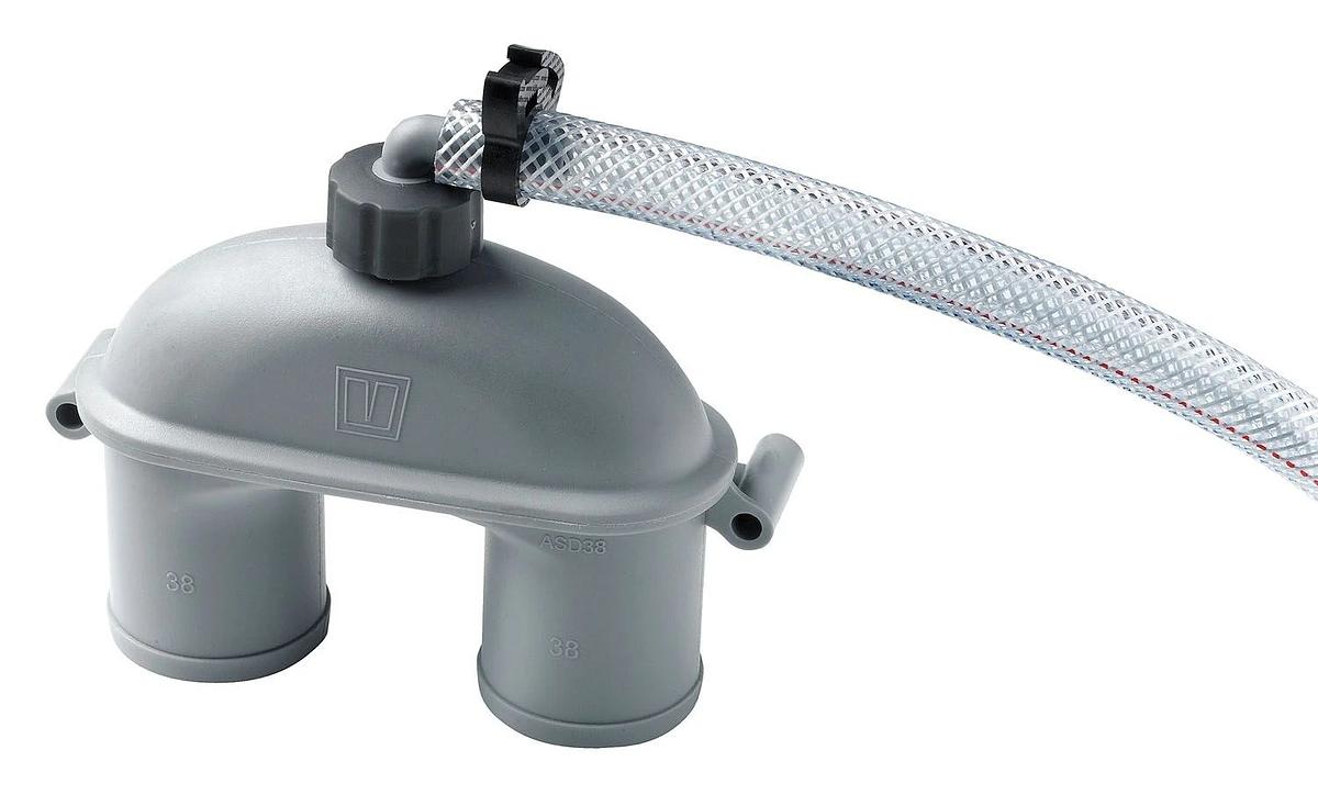 Anti-syphon device with hose, 38mm