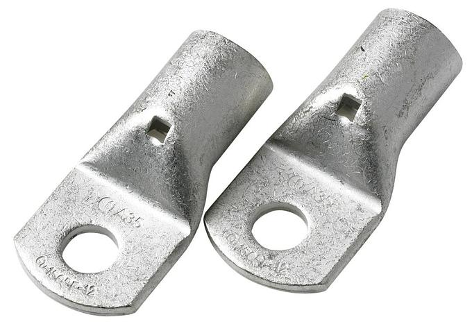 Cable tag for 50mm, with hole M10
