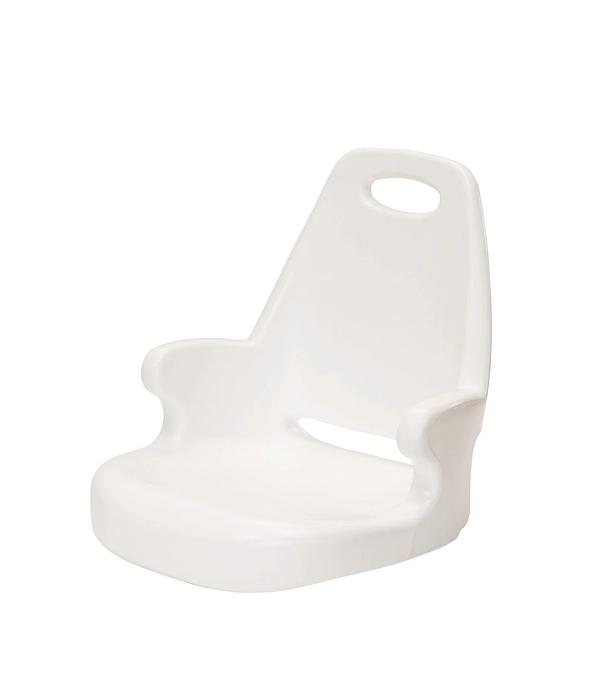 Seat "Captain" white molded shell