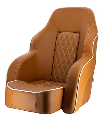 Seat "Commander", skai orange brown (cognac), thumbnail 1