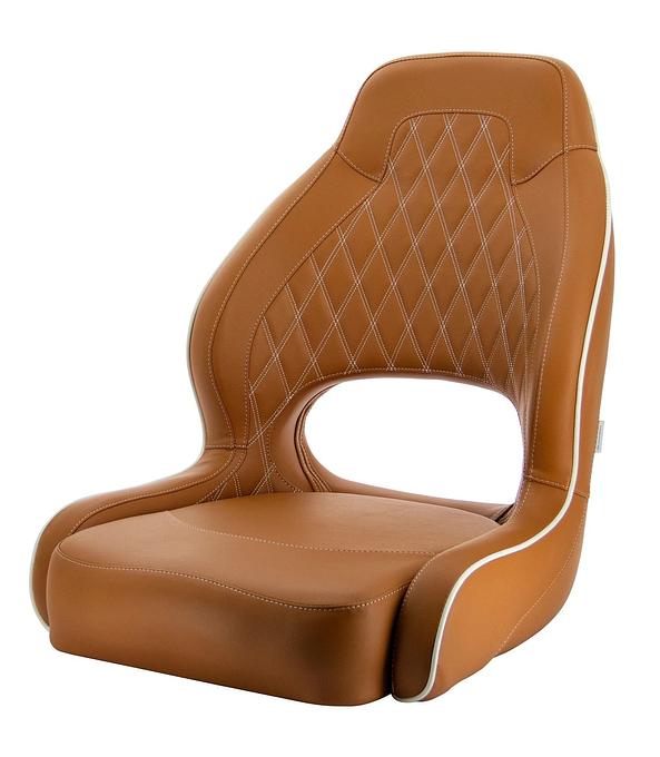 Seat "Driver", skai orange brown (cognac),