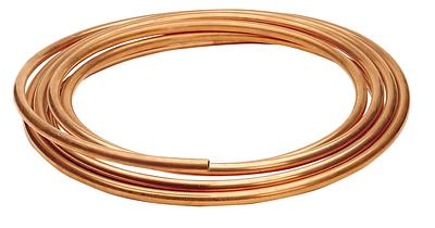 VETUS copper tubing, 8 x 10 mm, per roll of 20 meter thumbnail 1