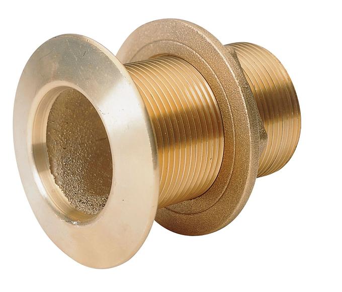Thru-hull brass, G2½