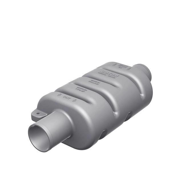 VETUS plastic muffler type MP75