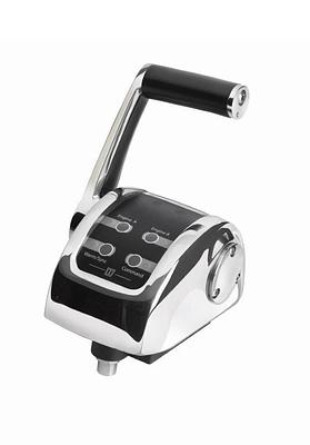 Control lever (left hand), stainless steel, for 1 engine thumbnail 1