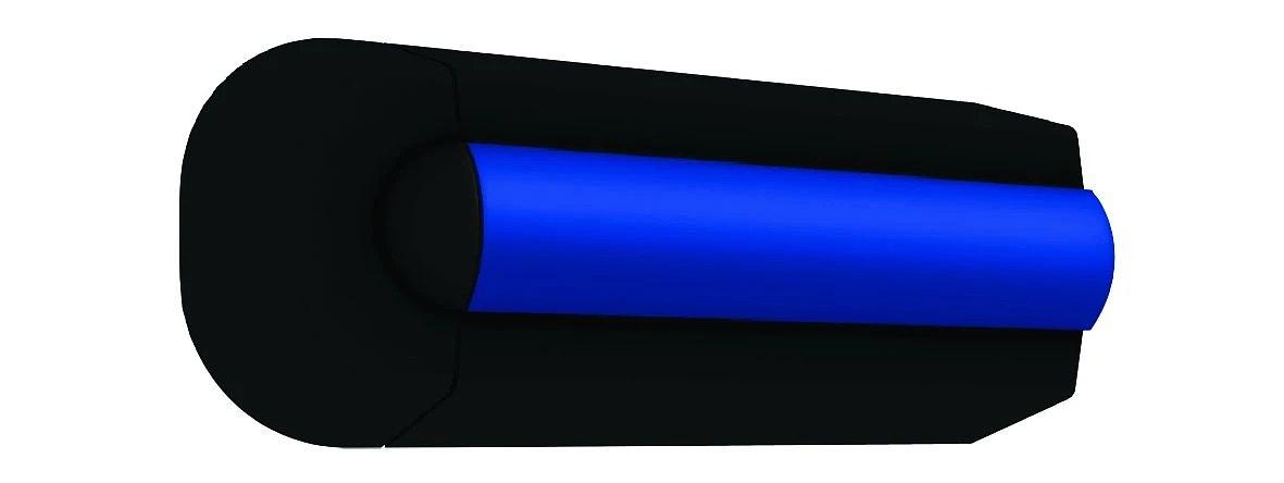 End covers for rubbing strake