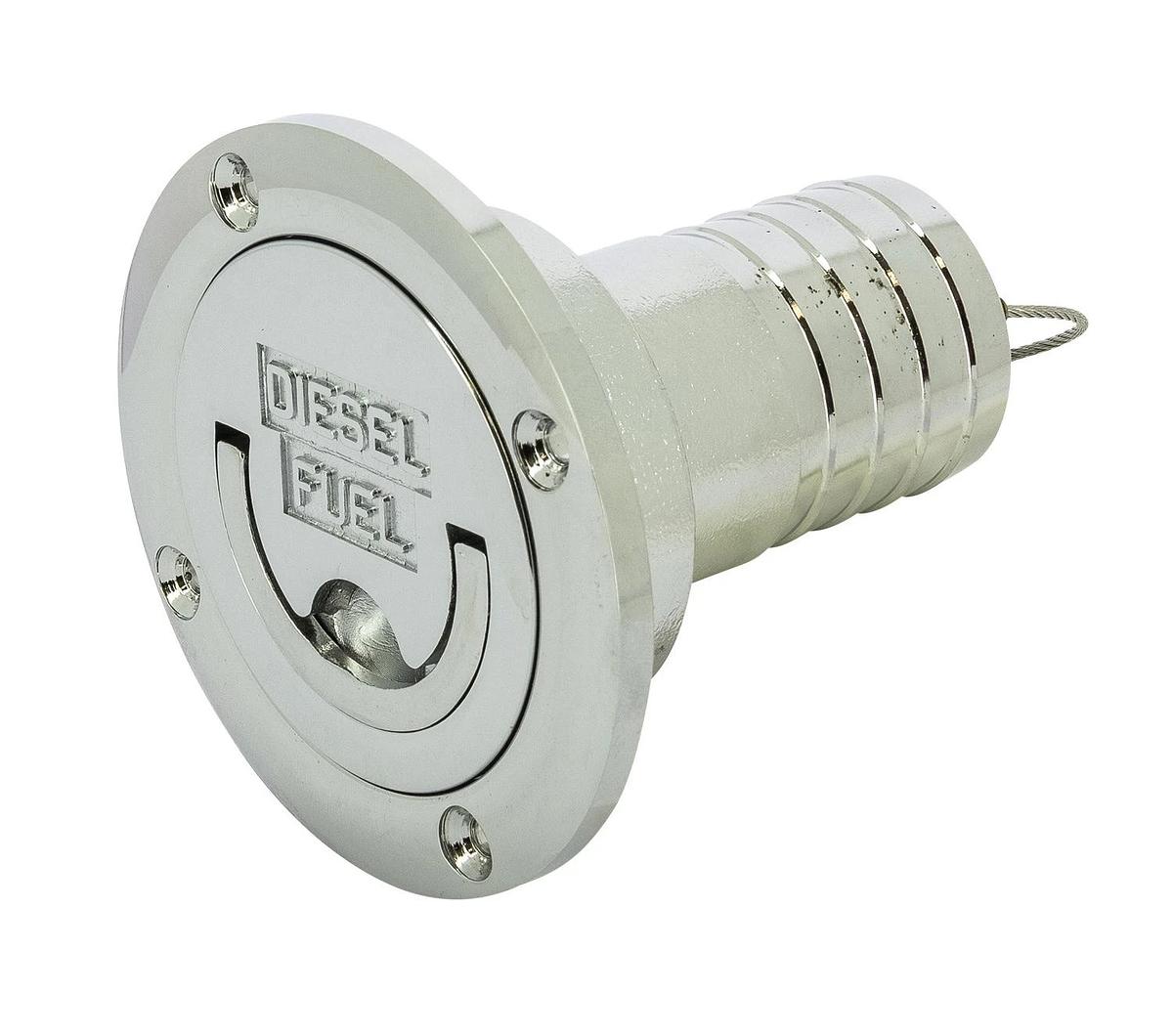 Filler cap ''DIESEL FUEL'' for hose Ø 38 mm