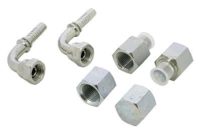 Connection set for double fuel filter, 10mm-diameter hose, angled thumbnail 1