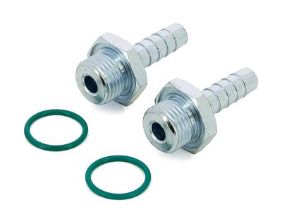 Connection set for single fuel filter, 8mm-diameter hose, straight thumbnail 1
