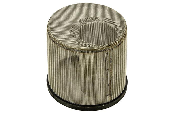 Fine mesh metal water strainer element
