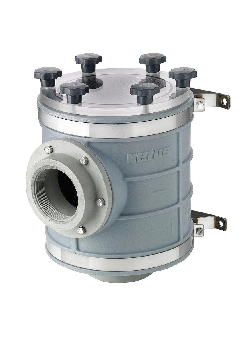 VETUS cooling water strainer type 1900, with G 2½ / 63mm connections