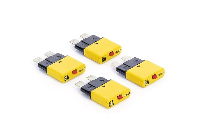 VETUS automatic fuses 8A for P8FA (set of 4 pcs.)