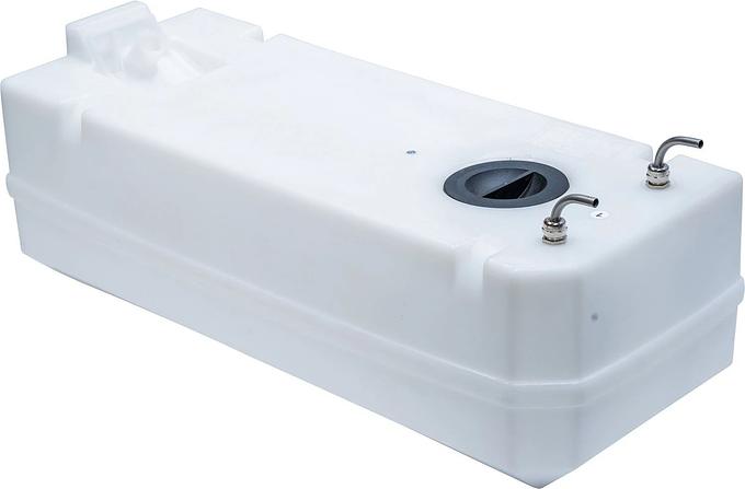VETUS diesel fuel tank incl. connections, 80lt, for 8mm hose