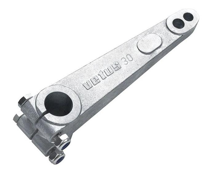 VETUS aluminium rudder arm for 30 mm rudder shaft