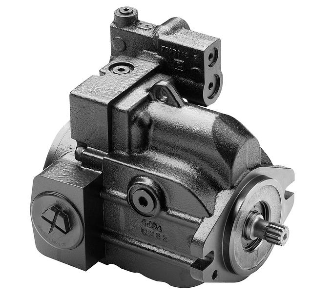 Variably adjustable piston pump, 30cm³, side connection