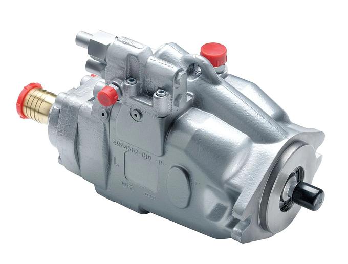Variably adjustable piston pump, 62cm³, side connection
