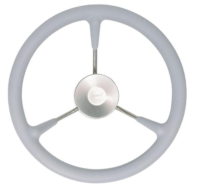 VETUS steering wheel (320 mm - 12") with PU-foam layer grey
