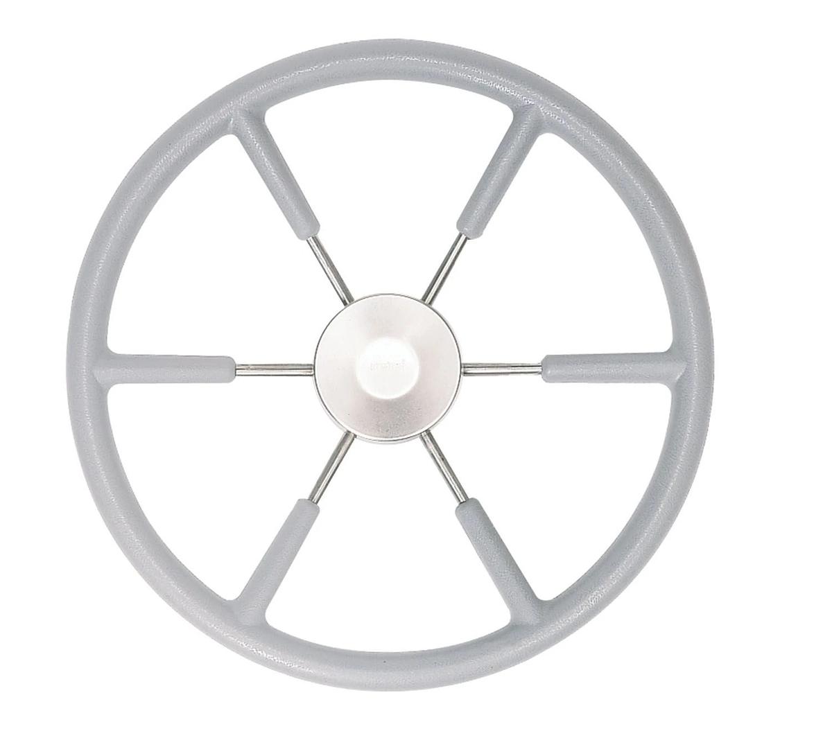 VETUS steering wheel (450 mm - 17") with PU-foam layer grey