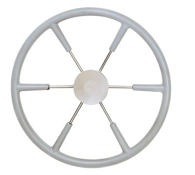 VETUS steering wheel (550 mm - 21") with PU-foam layer grey thumbnail 1